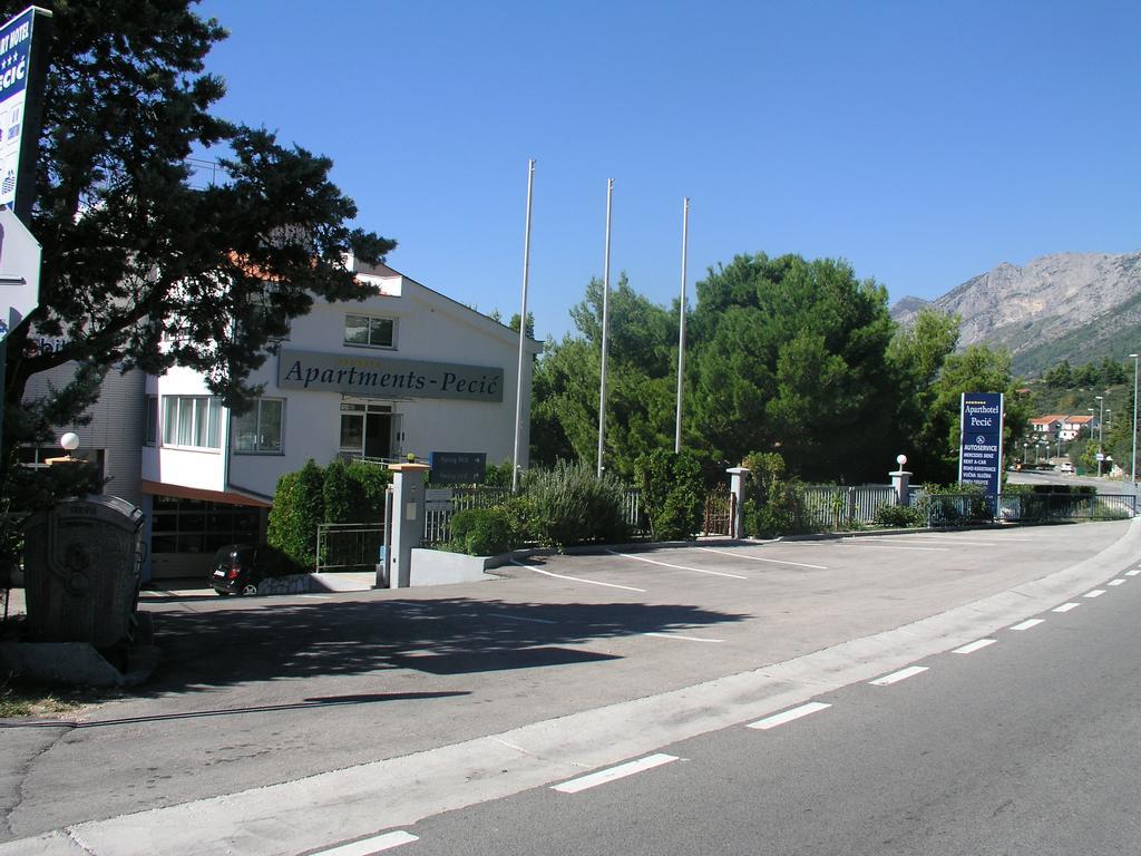 Aparthotel Pecic Gradac  Eksteriør bilde