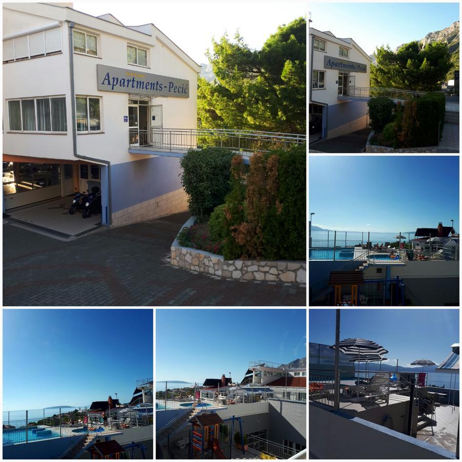 Aparthotel Pecic Gradac  Eksteriør bilde